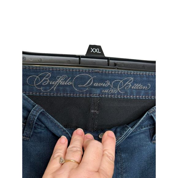 Buffalo Women's Jeans David Bitton Faith Mid-Rise Stretch‎ Super Skinny Denim 28 - Picture 5 of 11